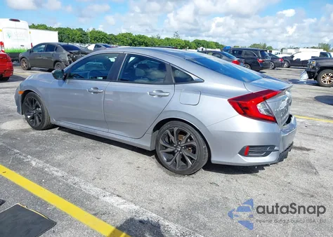 2020 Honda Civic Sport from USA, damaged, VIN 2HGFC2F89LH594616